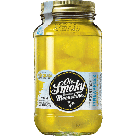 Ole Smoky Moonshine Pineapples 750ml.