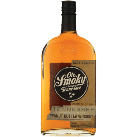 Ole Smoky Peanut Butter Tennessee Whiskey 750ml.