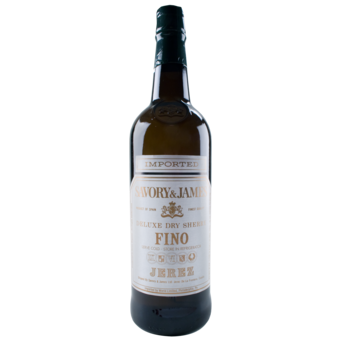 Savory & James 750ml. Dry Sherry Fino