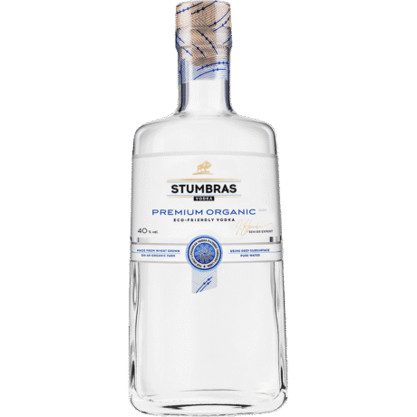 Stumbras Organic Vodka 750ml.