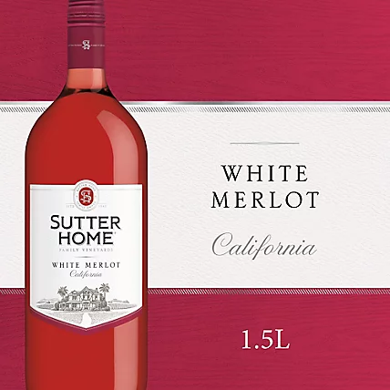 Sutter Home White Merlot 1.5lt