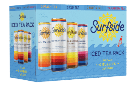 Surfside Starter Pack Of 8 Lemonades / Vodka/Tea