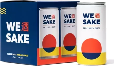 We Sake Junmai Ginjo 4pk.