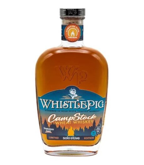 Whistlepig Camp Stock Wheat Whiskey 750ml.