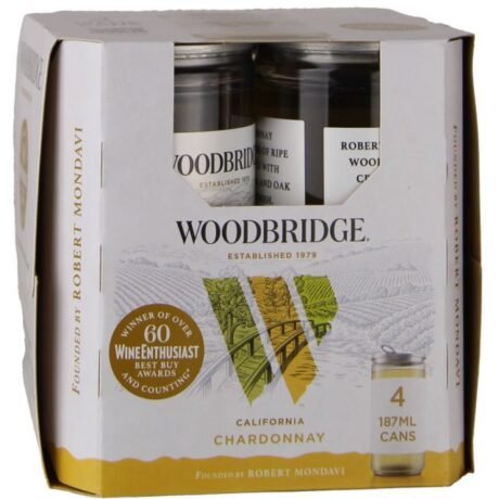 Woodbridge Chard 187ml 4 PK Can
