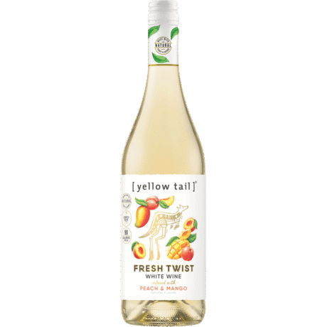 Yellow Tail Fresh Twist Peach & Mango 750ml.