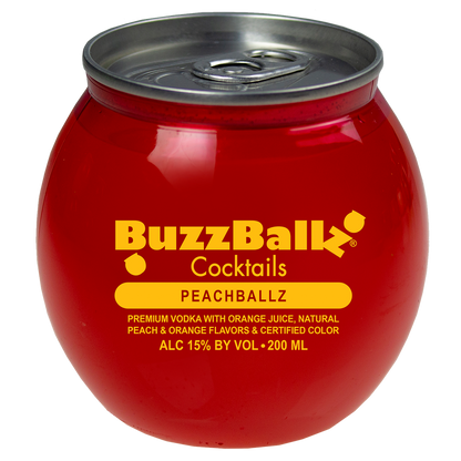 Buzzballz Peach 200ml.
