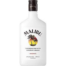 Malibu Coconut Rum 375ml.
