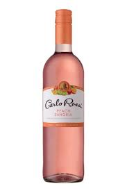 Carlo Rossi Peach Sangria 750ml.