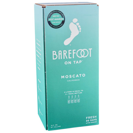 Barefoot Moscato 3LT