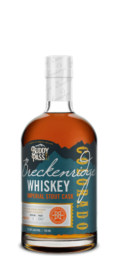 Breckenridge BBN 750ml. Buddy Pass 114.7 Proof
