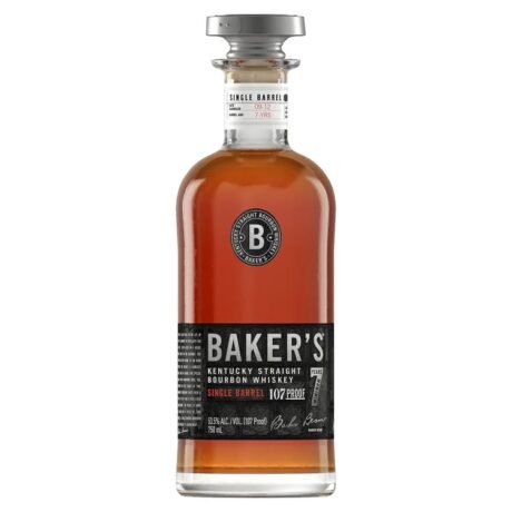Baker's S.Barrel 7 Years 107 proof 750ml.