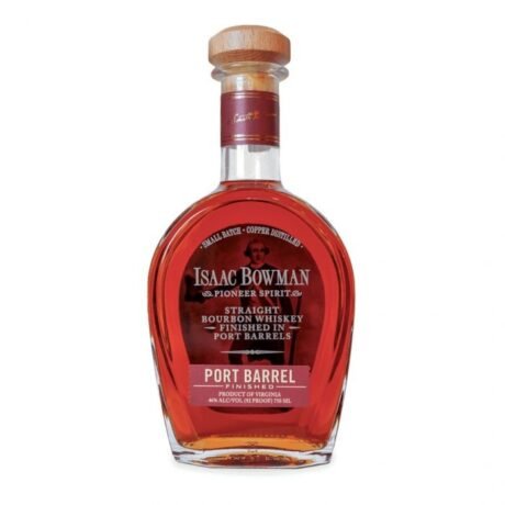 Isaac Bowman Port Barrel 750ml. Straight BBN