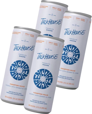 Talk House Hampton Mule 4pk.