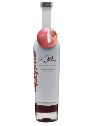 La Pinta pomegrante liqr 750ml with clase azul