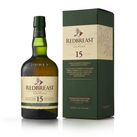 Redbreast 15 year 750ml Single Pot Stil , Irish Whiskey