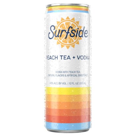 SurfSide Pach Tea Vodka 4 pk