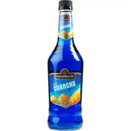 Hiram Walker Blue Curacao 750ml.