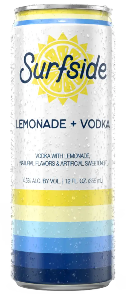 Surfside Lemonade+Vodka 570ml.